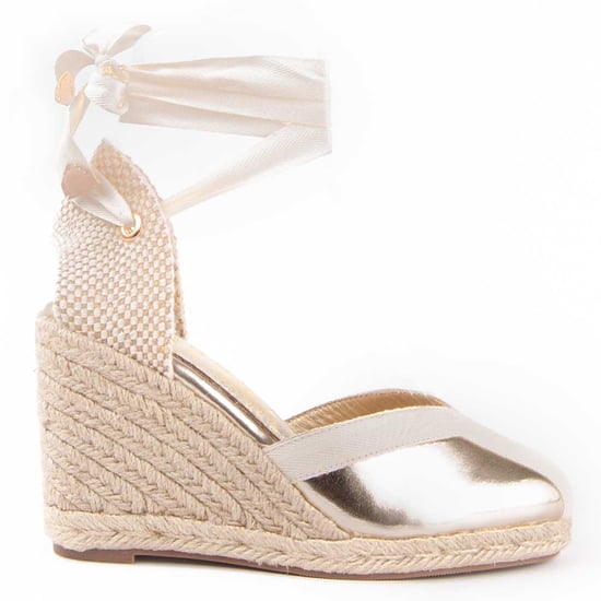 Montevita Espadrilles Met Sleehak Balenci2 Goud - Image 2