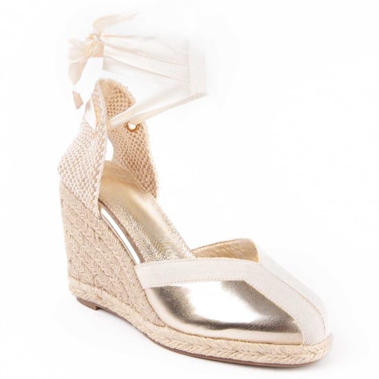 Montevita Espadrilles Met Sleehak Balenci2 Goud - Image 3