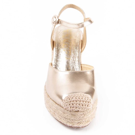 Montevita Espadrilles Met Sleehak Balenci Goud - Image 4