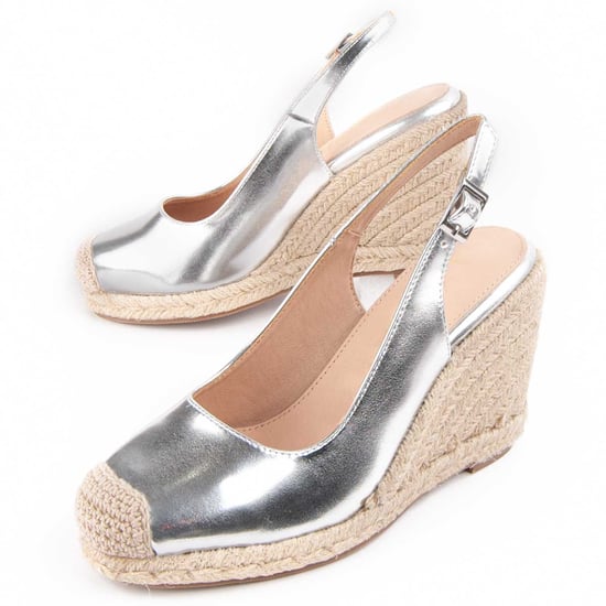Montevita Espadrilles Met Sleehak Balenci5 Zilver - Image 1