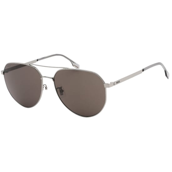 Hugo Boss Ruthenium Frame Grijze Lens Zonnebril - Image 2