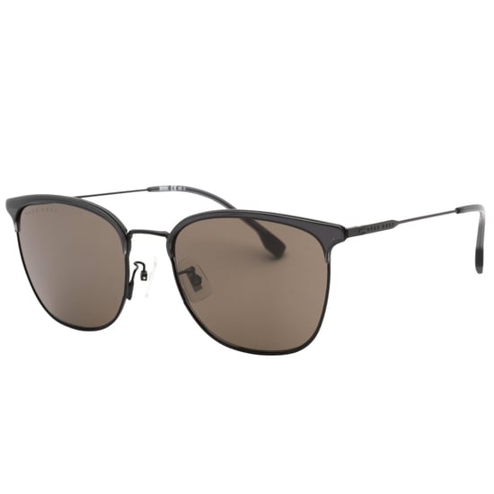 Hugo Boss Dark Ruthenium Grey Frame Zonnebril met Grijze Lens - Image 2