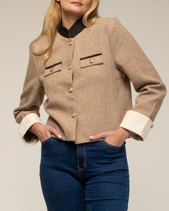 Mao kraag jas - Image 3