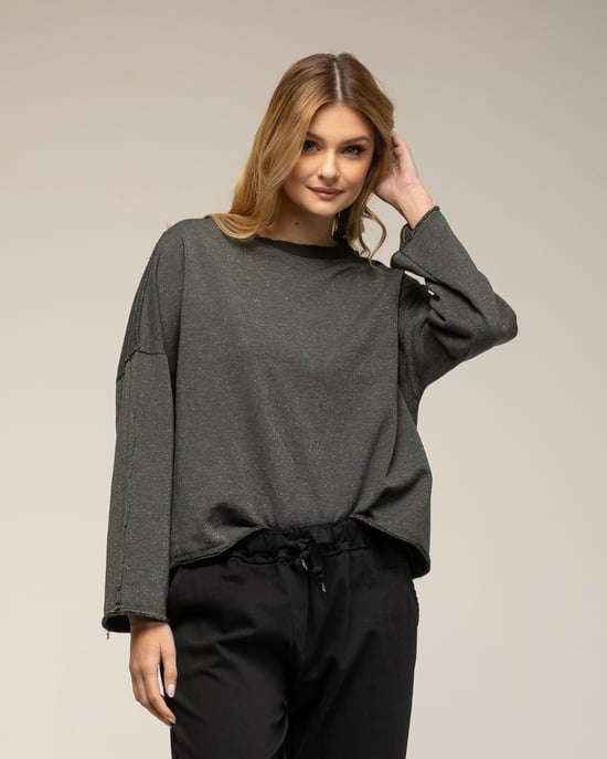 Sweater met oversized lange mouwen - Image 1