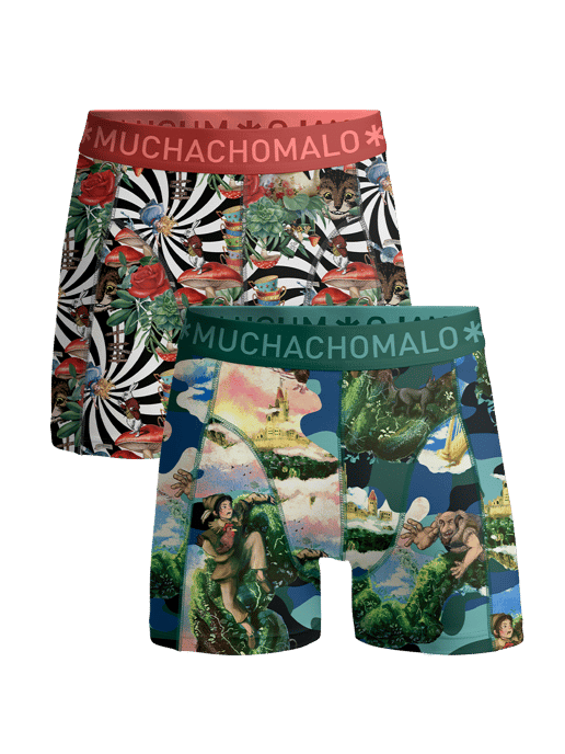 Muchachomalo Jongens Boxershorts - 2 Pack - Boys Onderbroeken - Image 1