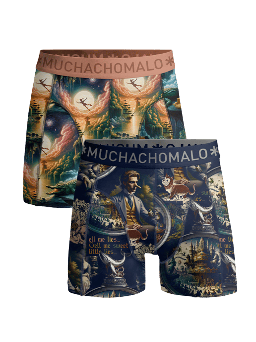 Muchachomalo Jongens Boxershorts - 2 Pack - Boys Onderbroeken - Image 1