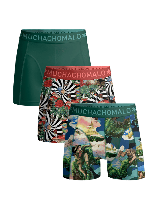 Muchachomalo Jongens Boxershorts - 3 Pack - Boys Onderbroeken - Image 1