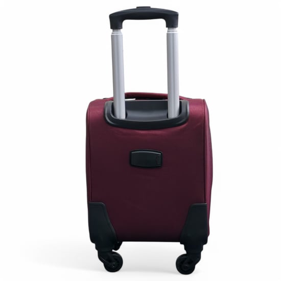Zachte, lichtgewicht nylon 4-wielige handbagagekoffer voor op reis - Image 6
