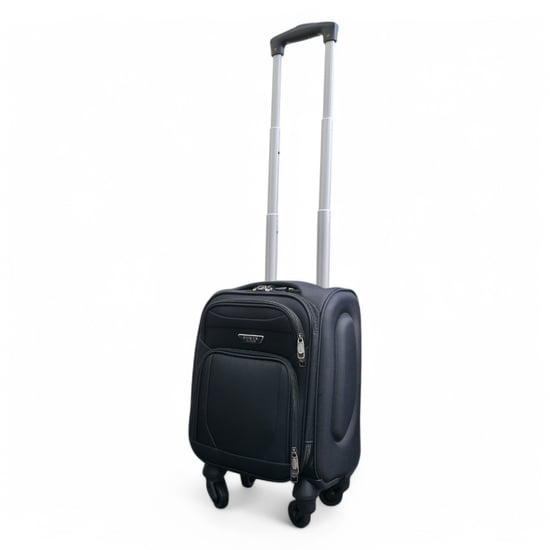 Zachte, lichtgewicht nylon 4-wielige handbagagekoffer voor op reis - Image 4