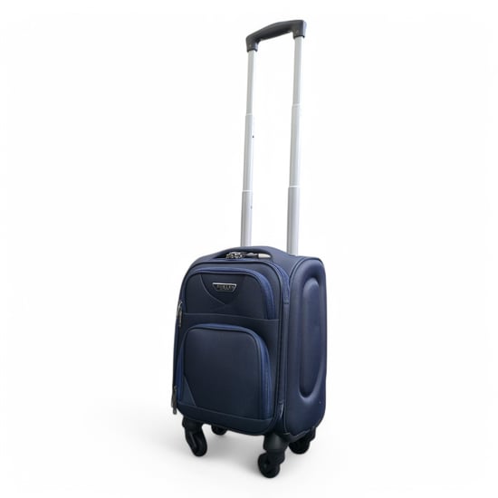 Zachte, lichtgewicht nylon 4-wielige handbagagekoffer voor op reis - Image 4
