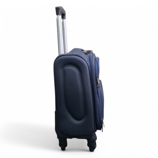 Zachte, lichtgewicht nylon 4-wielige handbagagekoffer voor op reis - Image 5