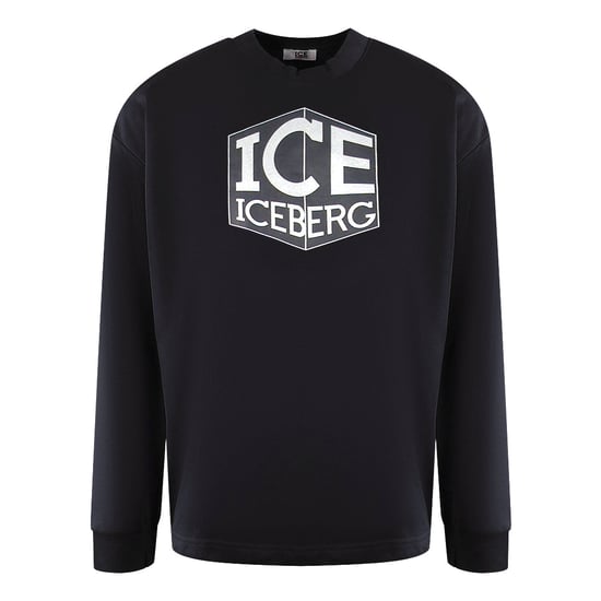 Ice Iceberg Cubed Logo Zwarte Sweatshirt - Image 1