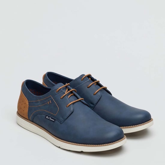 Heren Ben Sherman Havana Trainers in Navy - Image 1