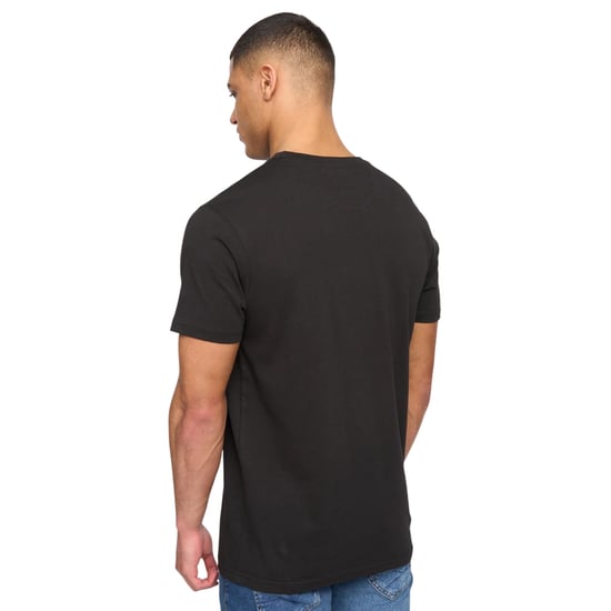 Henleys Heren Henclose Katoenen T-Shirt (Zwart) - Image 2