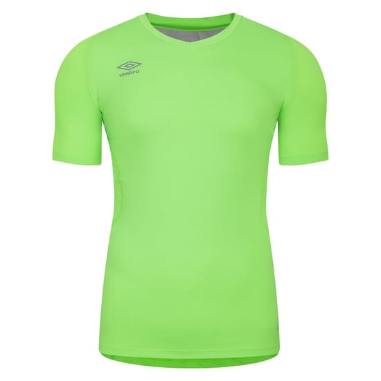 Umbro Unisex Elite V-hals Base Layer Top voor volwassenen (Groene Gekko) - Image 1