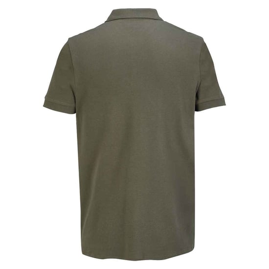SOLS Unisex Adult Pacific Piqué Tweelingnaaldssteek Poloshirt (Leger) - Image 2