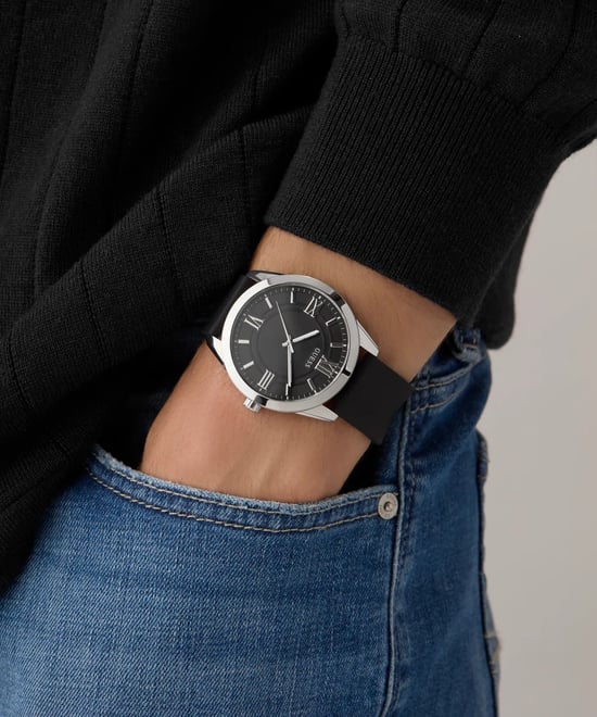 Guess Elliot Heren Horloge Zwart GW0894G1 - Image 5