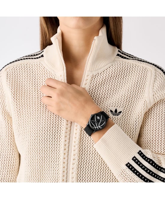 Adidas Originals Game One Unisex Zwarte Horloge AOSY25024 - Image 4