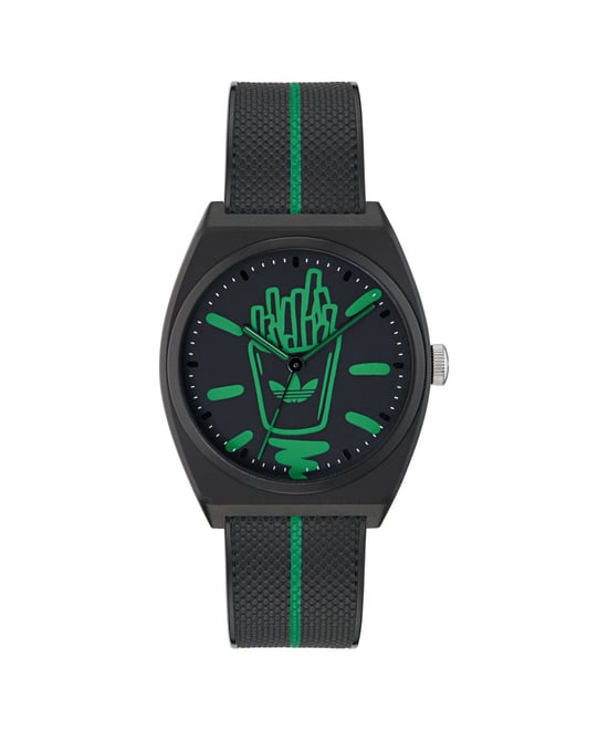 Adidas Originals Project Two Unisex Zwarte Horloge AOST25040 - Image 1