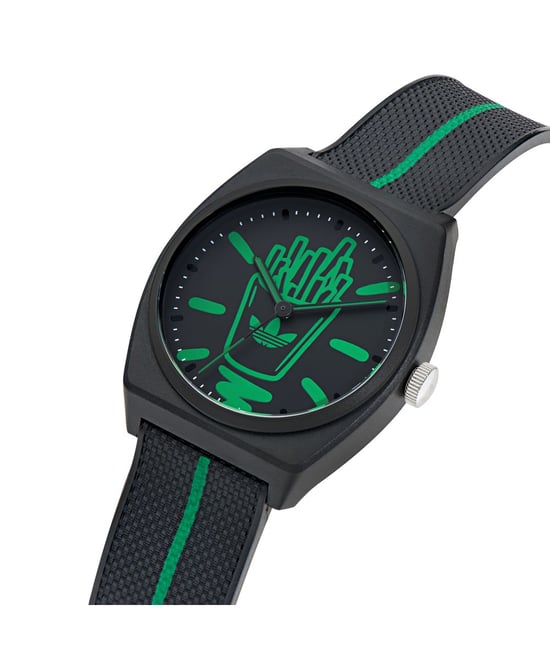 Adidas Originals Project Two Unisex Zwarte Horloge AOST25040 - Image 2