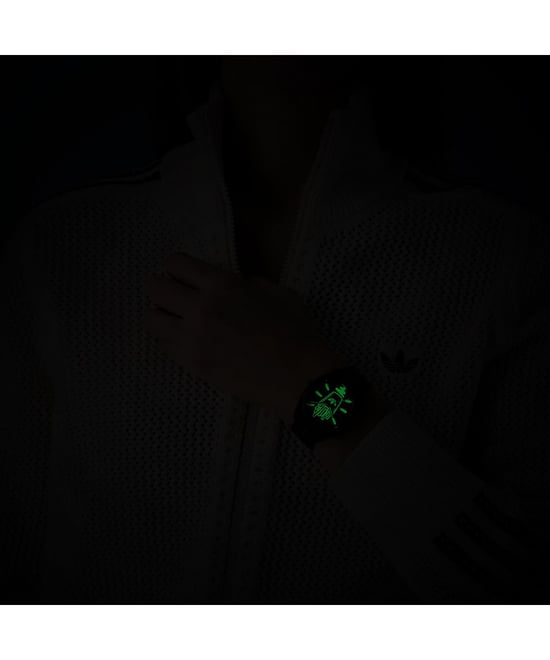 Adidas Originals Project Two Unisex Zwarte Horloge AOST25040 - Image 5