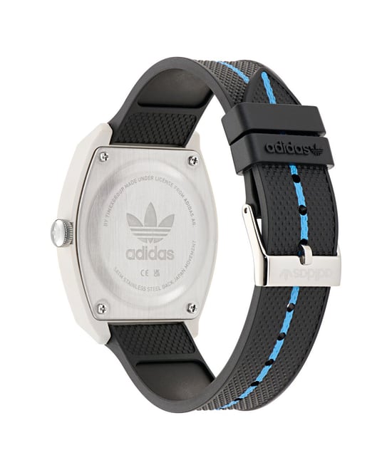 Adidas Originals Project Two Unisex Zwarte Horloge AOST25038 - Image 3