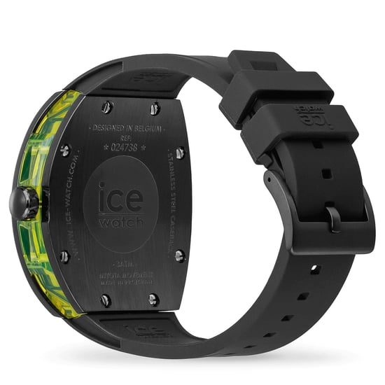 Ice Watch Ice Boliday - Prestige - Black Yellow Heren Horloge Zwart 024738 - Image 3