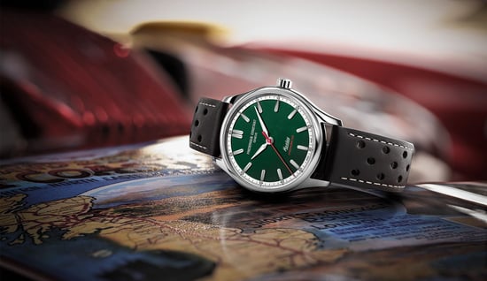 Frédérique Constant Vintage Rally Healey Limited Edition Heren Horloge Zwart FC-397HDGR5B6 - Image 4