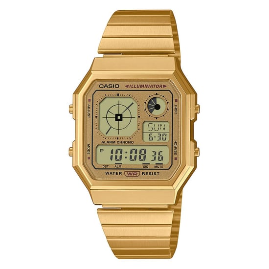 Casio Casio Collection Vintage Unisex Horloge Goudkleurig A130WEG-9AEF - Image 1