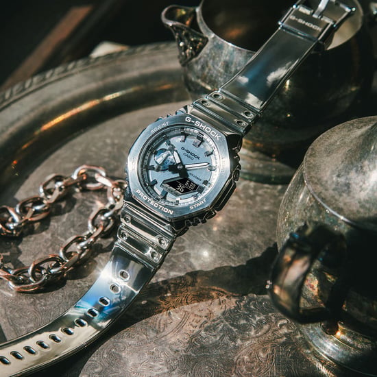 Casio G-shock G-steel Heren Horloge Zilverkleurig GM-2100YM-8AER - Image 4