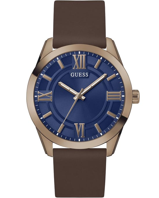 Guess Elliot Heren Horloge Bruin GW0894G3 - Image 1