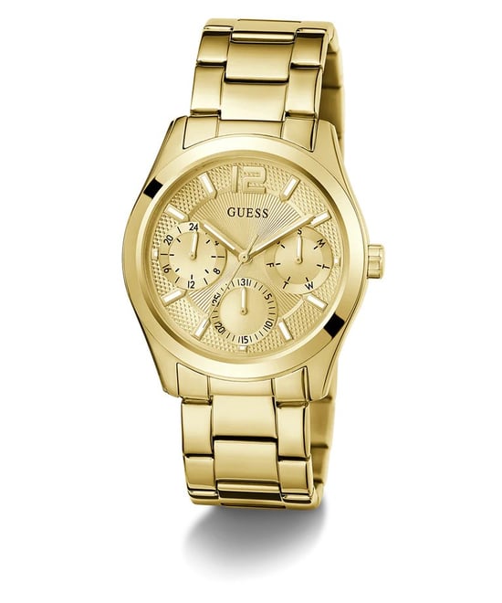 Guess Zoe Dames Horloge Goudkleurig GW0760L2 - Image 4