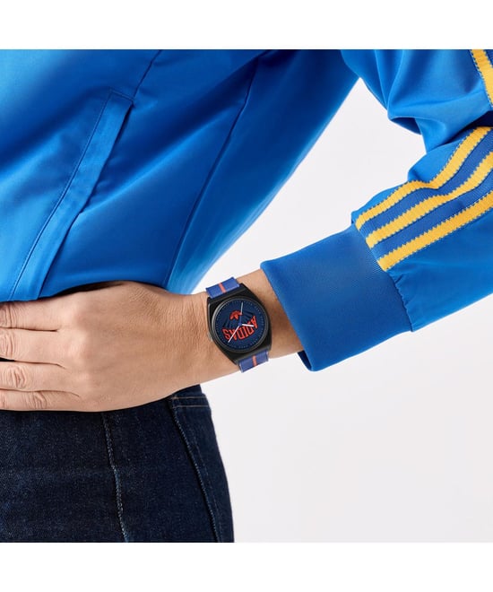 Adidas Originals Project Two Unisex Blauwe Horloge AOST25037 - Image 4