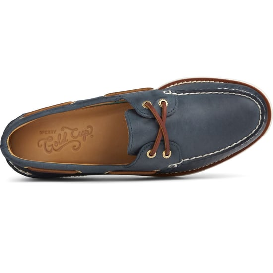 Sperry Authentic Gold Cup Heren Bootschoenen Van Leer In Marineblauw - Image 4