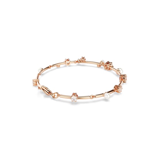 Swarovski 'Constella Bars' Damesgouden Geplateerde Metaalarmband - Roze 5729505 - Image 5