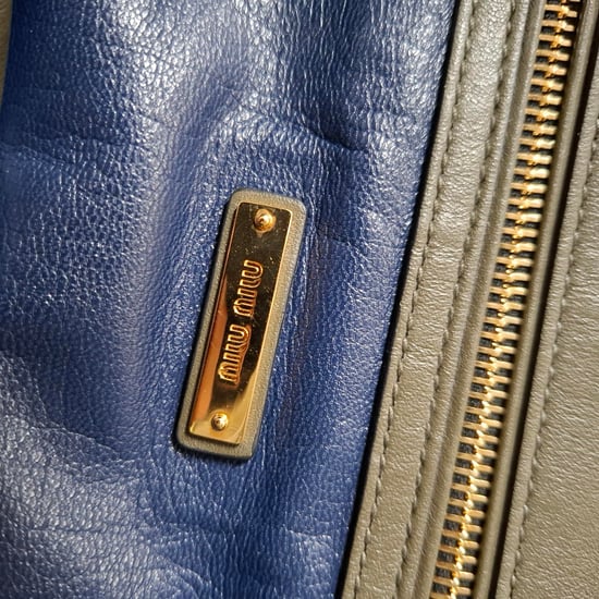 Miu Miu Flap Schoudertas in Multicolor Leer - Image 5