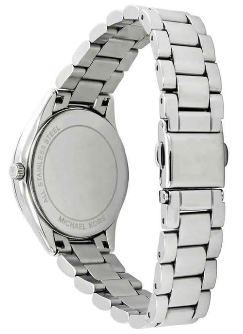 Michael Kors Lauryn Dames Zilveren Horloge MK3900 - Image 2