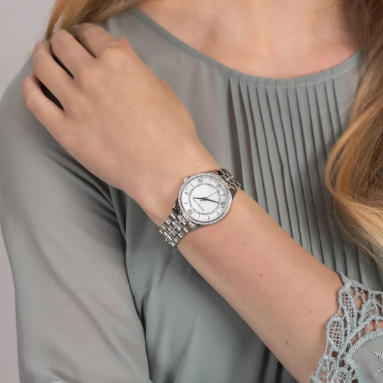 Michael Kors Lauryn Dames Zilveren Horloge MK3900 - Image 4