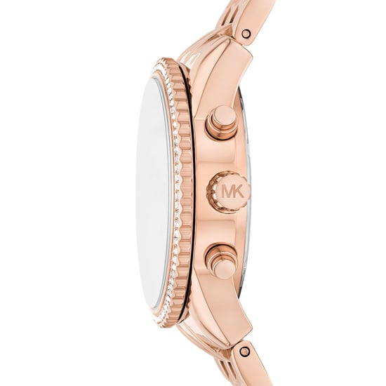 Michael Kors Ritz Dames Roze Gouden Horloge MK7531 - Image 2