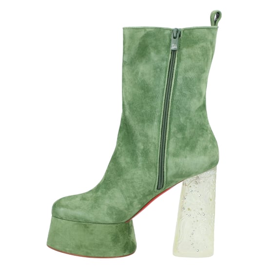 Christian Louboutin Izamayaz GROENE Laars - Image 2
