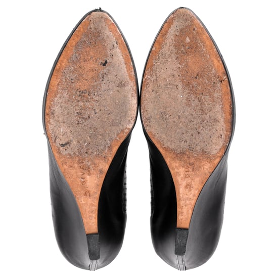 Givenchy Wedge Ankle Boots in Black Leather - Image 6