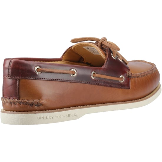 Sperry Authentic Gold Cup Leren Heren Bootschoenen In Tan/Bruin - Image 2
