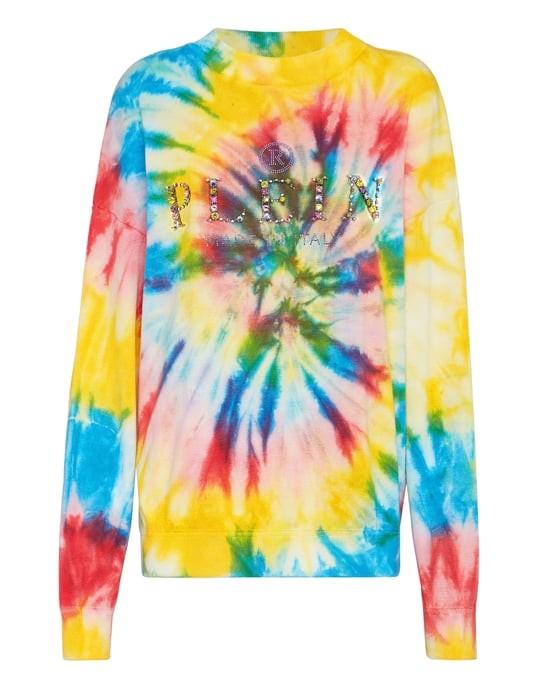Pullover Ronde Hals Tie Dye - Image 1