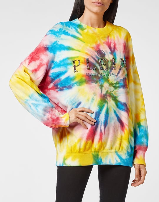 Pullover Ronde Hals Tie Dye - Image 2