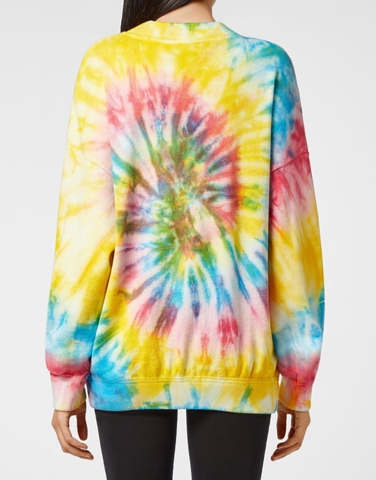 Pullover Ronde Hals Tie Dye - Image 3