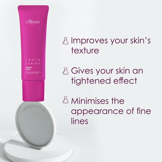 skinChemists Jeugdserie Retinol Masker 50 ml x 2 Duo Pack - Image 4