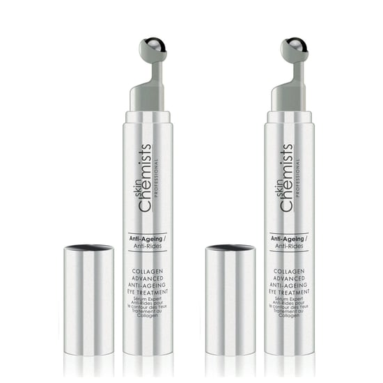 skinChemists Collageen Geavanceerde Anti-Veroudering Oogbehandeling 15 ml x 2 Duo Pack - Image 1