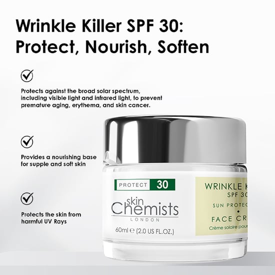 skinChemists Rimpel Doder Zonnebescherming Dagcrème SPF 30 60ml x 2 Duo Pack - Image 5