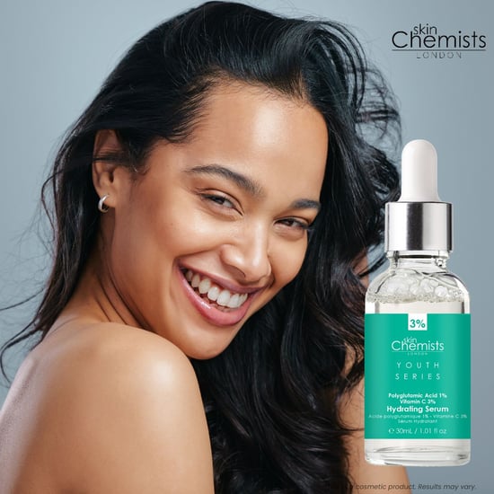 skinChemists Jeugdserie Hydraterend Serum Polyglutamaatzuur 1%, Vitamine C 3% 30ml x 2 Duo Pack - Image 5