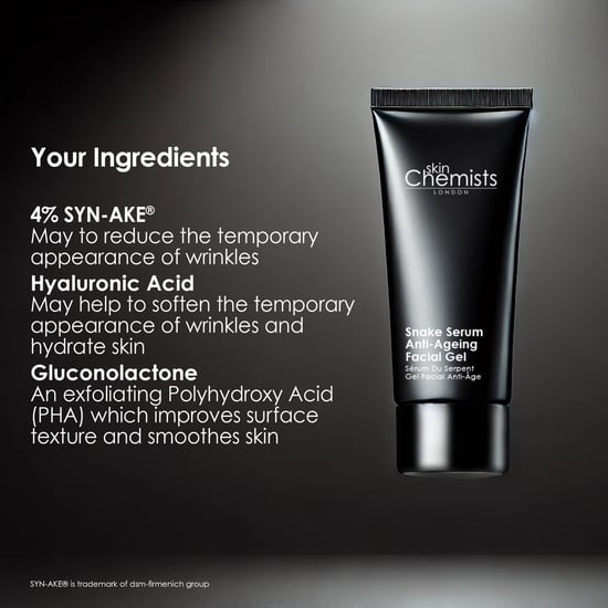 skinChemists Slangenserum Anti-Aging Gezichtsgel 30ml - Image 4